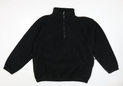 Grizzly Men's Black Fleece Sweatshirt L