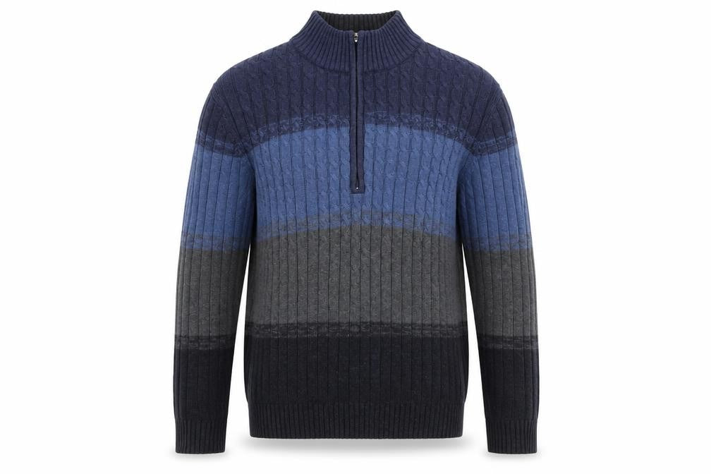 Mens UK Size M IZOD Multicoloured Pullover Jumper