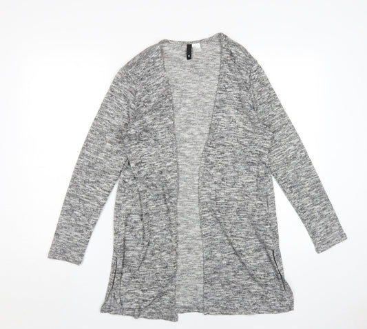 Womens UK Size S H&M Grey Cardigan Jumper