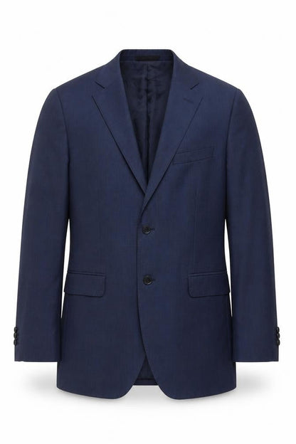 Mens UK Size 40 Massimo Dutti Regular Blue Suit Jacket