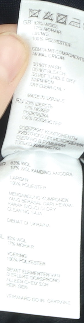 Reiss Men's Black Dress Pants, Size 32, Formal Trousers