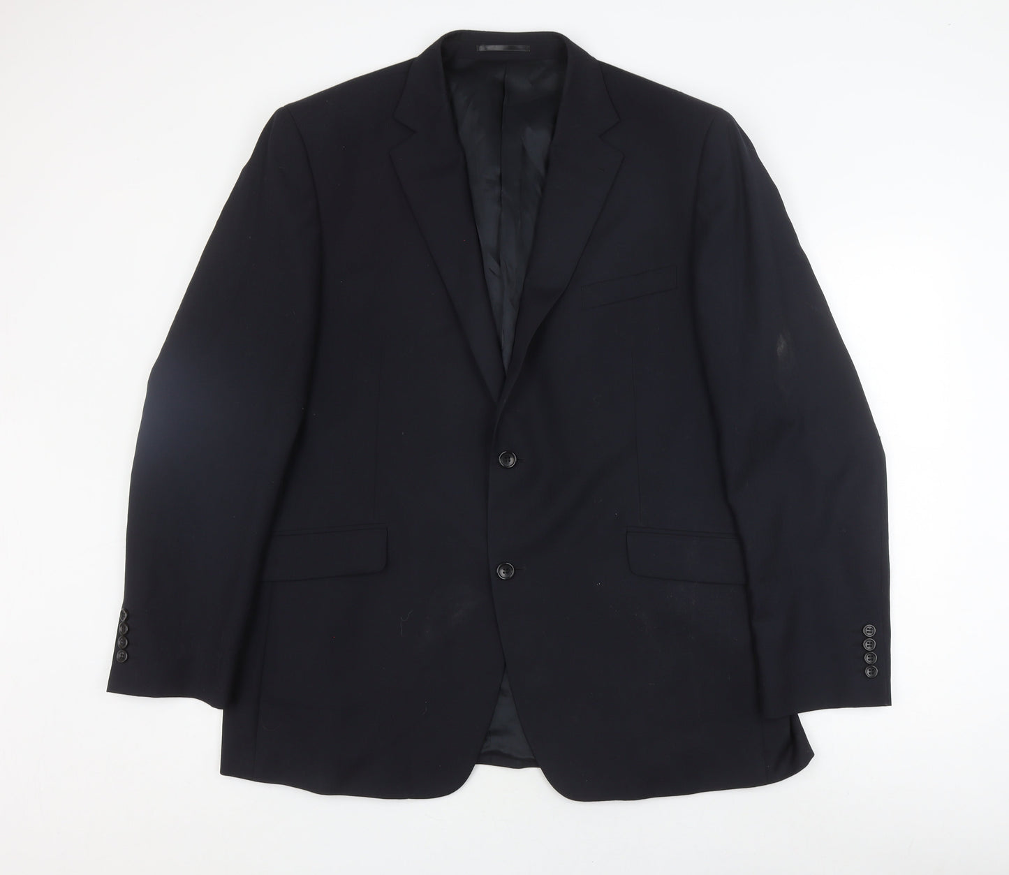 Mens UK Size 46 Savoy Taylors Guild Regular Black Suit Jacket