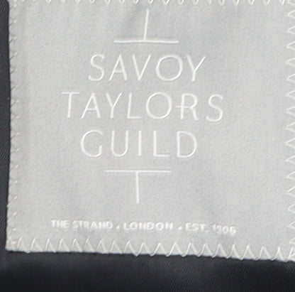 Mens UK Size 46 Savoy Taylors Guild Regular Black Suit Jacket