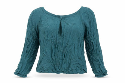 Womens UK Size 12 Principles by Ben de Lisi Green Basic Blouse