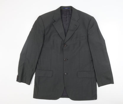 Mens UK Size 40 KENZO Regular Grey Suit Jacket