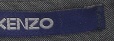 Mens UK Size 40 KENZO Regular Grey Suit Jacket