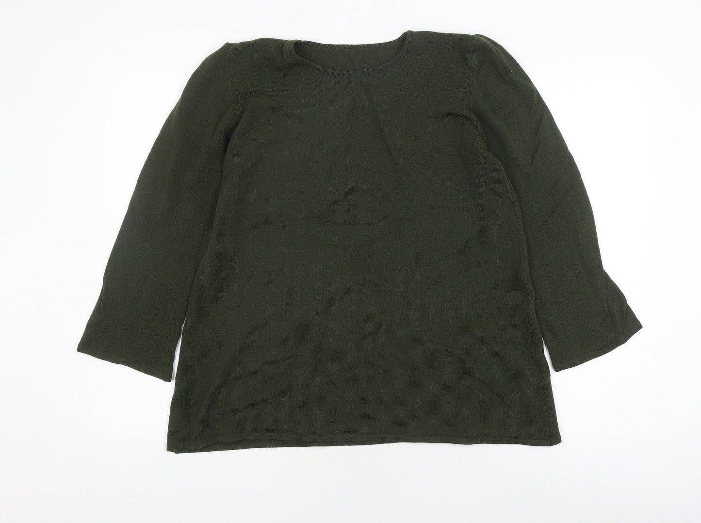 Womens UK Size 14 Marks and Spencer Green  T-Shirt