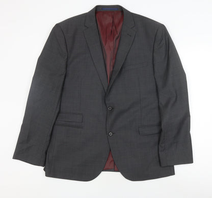 Mens UK Size 44 NEXT Regular Grey Suit Jacket