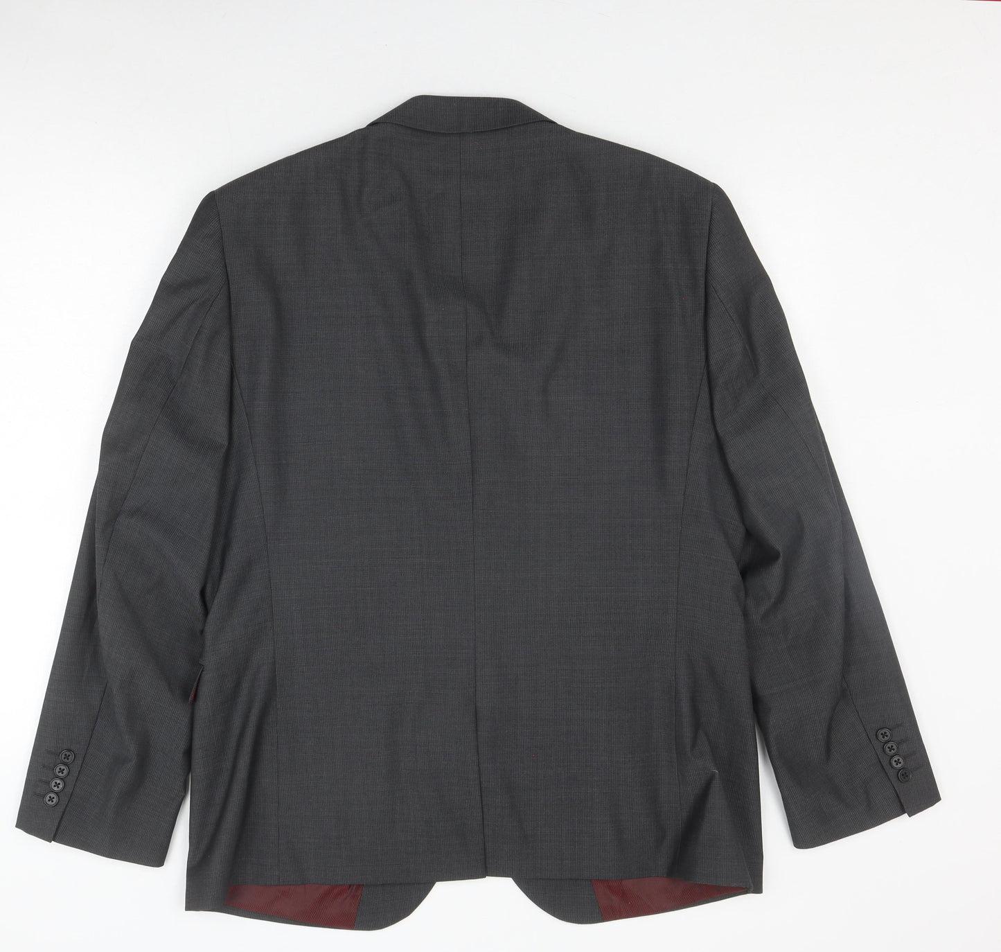 Mens UK Size 44 NEXT Regular Grey Suit Jacket