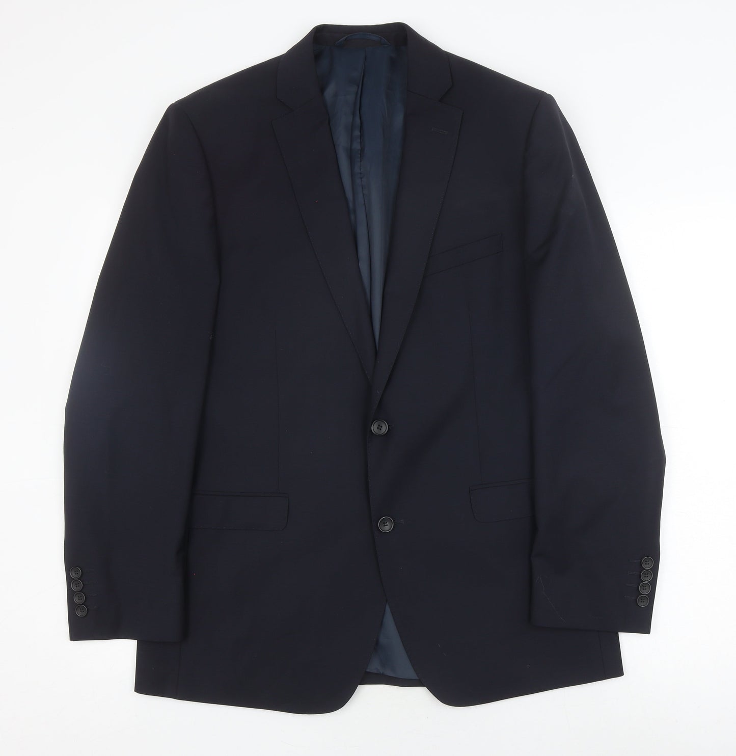 Mens UK Size 42 Moss Regular Black Suit Jacket