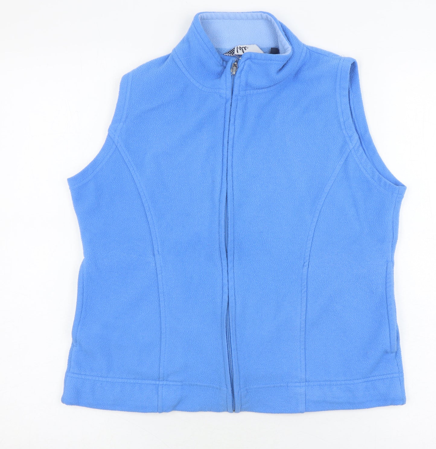 Womens UK Size 10-12 Isle Blue Gilet
