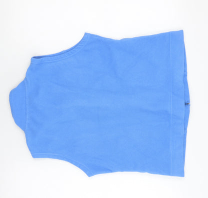 Womens UK Size 10-12 Isle Blue Gilet