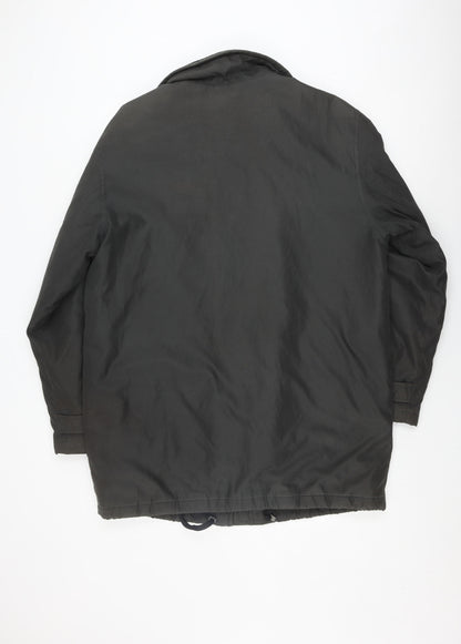 Mens UK Size R40 Bush Green Military Jacket