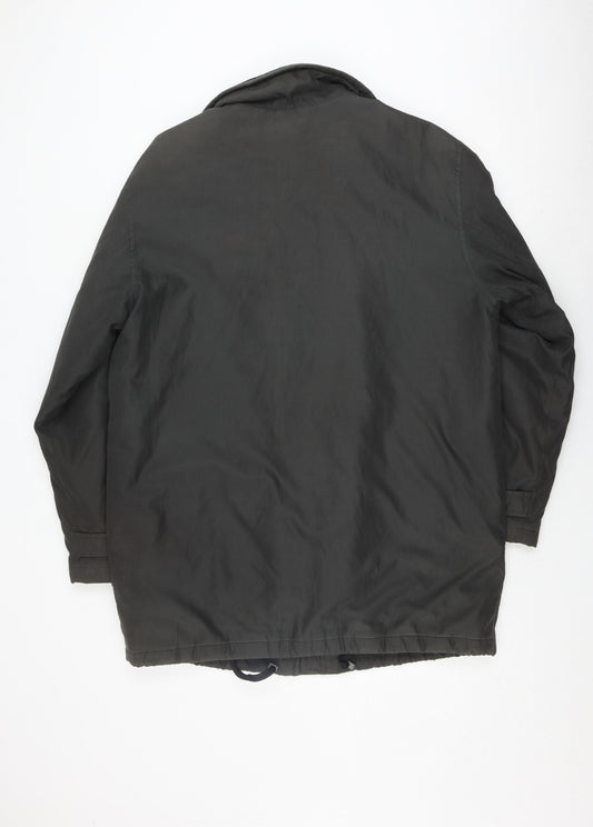 Mens UK Size R40 Bush Green Military Jacket