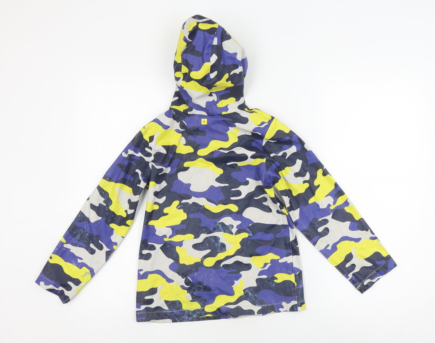 Mountain Warehouse Boys Camouflage Rain Coat 7-8 Years