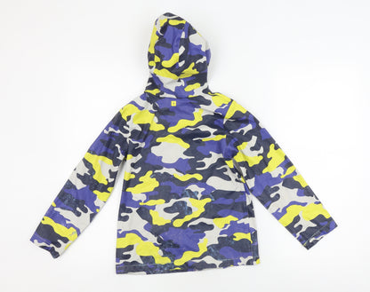 Mountain Warehouse Boys Camouflage Rain Coat 7-8 Years