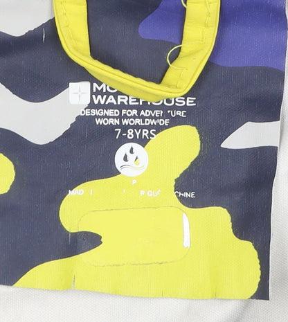 Mountain Warehouse Boys Camouflage Rain Coat 7-8 Years