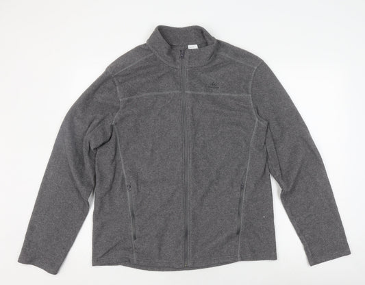 Mens UK Size XL Quechua Grey Fleece