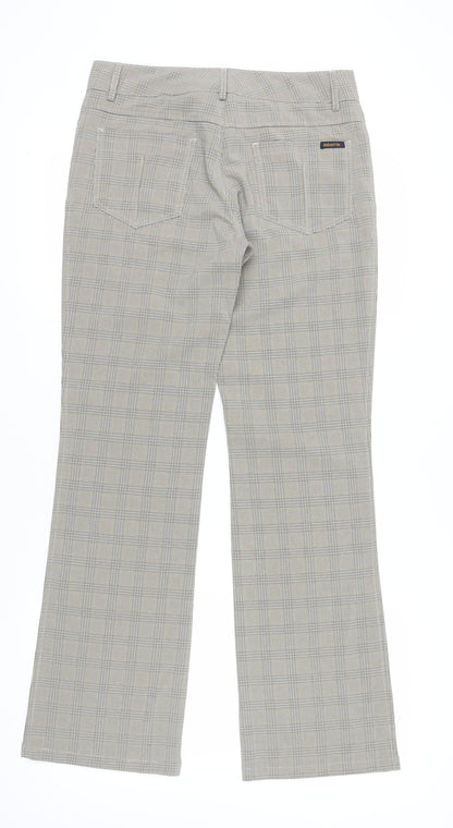Industrie Women's Grey Check Dress Pants - Size L