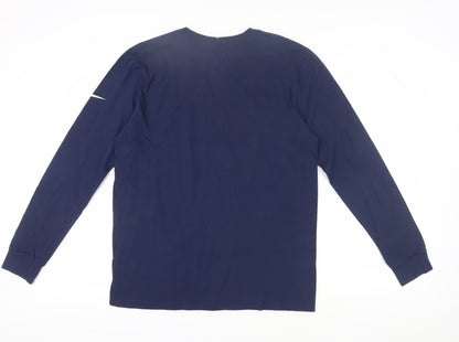 Nike Men's Blue Seahawks Sport Long Sleeve T-Shirt L