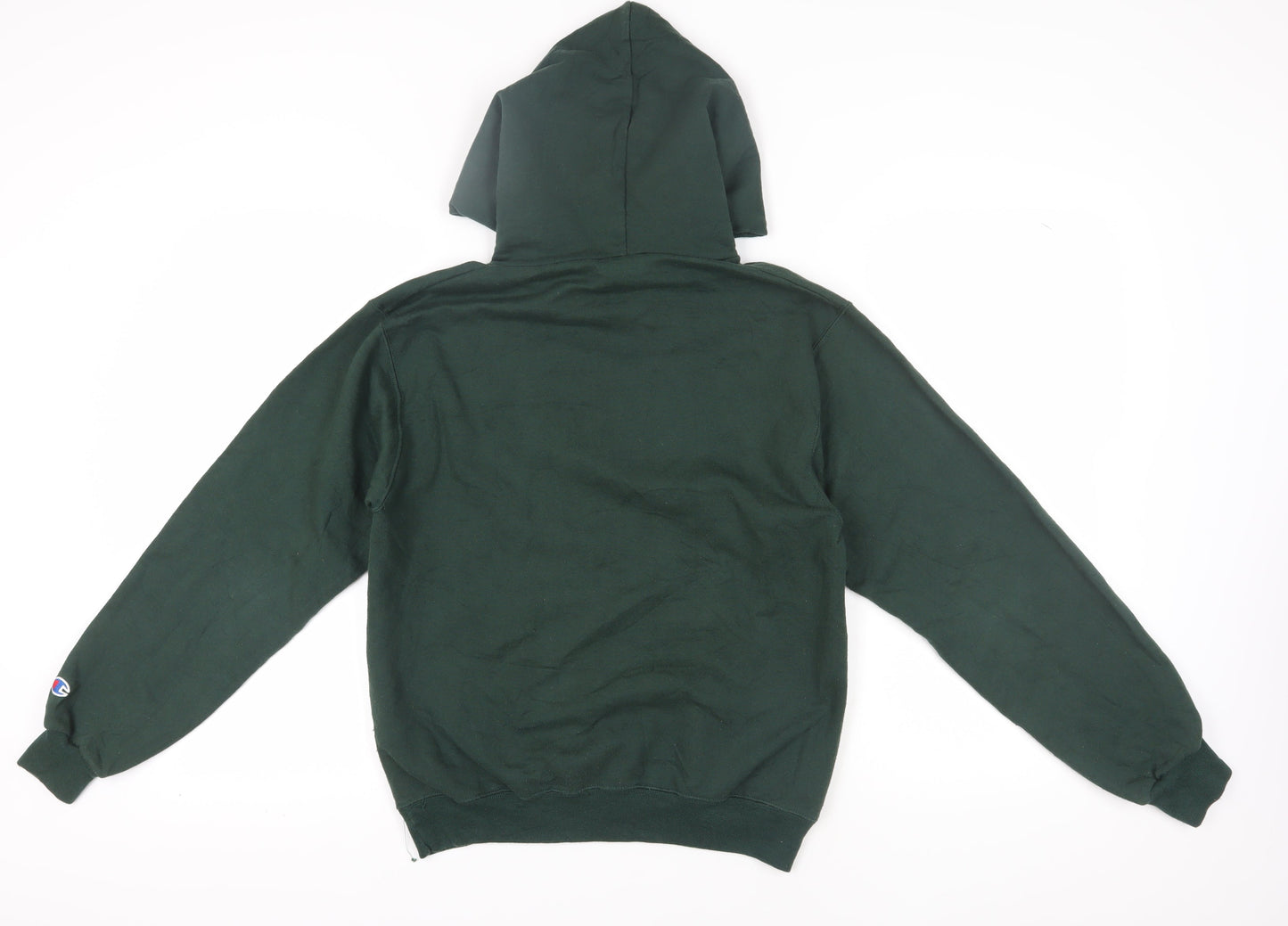 Mens UK Size S Champion Green Pullover Hoodie