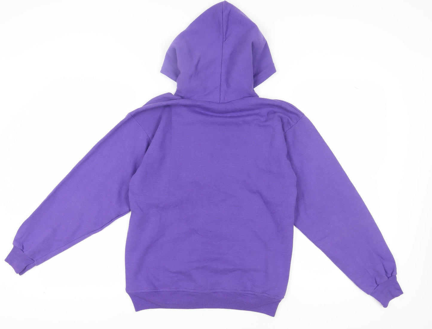 Port and Company Girls Purple Minnie Mouse Hoodie L