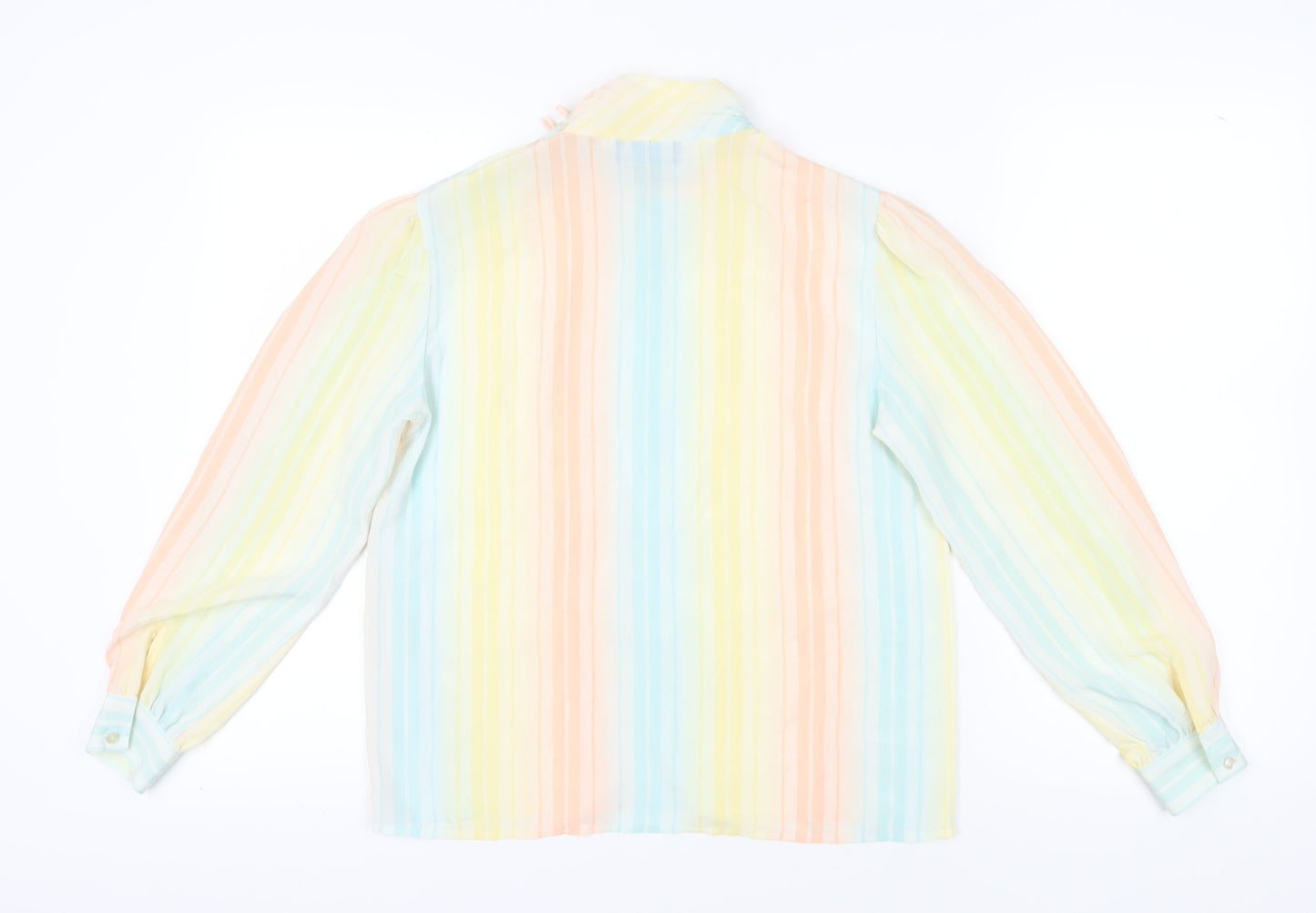 haberdashery Women Multicoloured Striped Blouse Size 10
