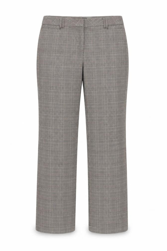 Womens UK Size 14 Denver Hayes Regular Fit Straight Grey Trousers