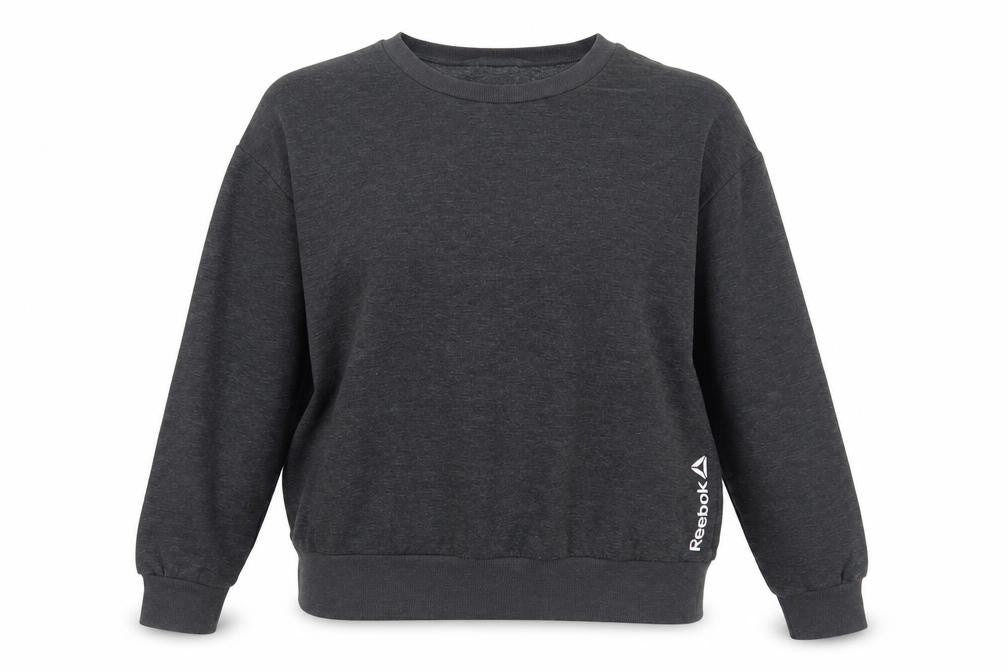 Unisex Adults UK Size M Reebok Grey Pullover Sweatshirt