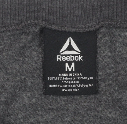 Reebok Grey Sweatshirt Unisex Adult M Pullover Activewear