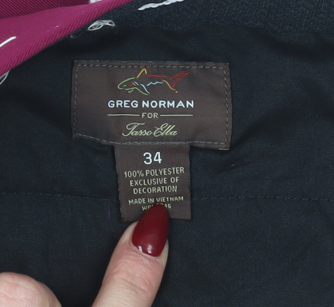 Greg Norman Men's Red Chino Shorts Size 34