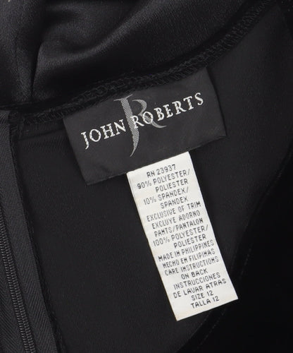 John Roberts Women's Black 12 Jumpsuit - Party Style