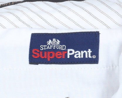 Stafford Grey Men's Dress Pants Size 34, Straight Leg