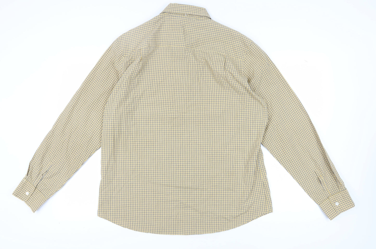 Club Monaco Men's Multicoloured Check Shirt XL
