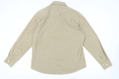 Club Monaco Men's Multicoloured Check Shirt XL