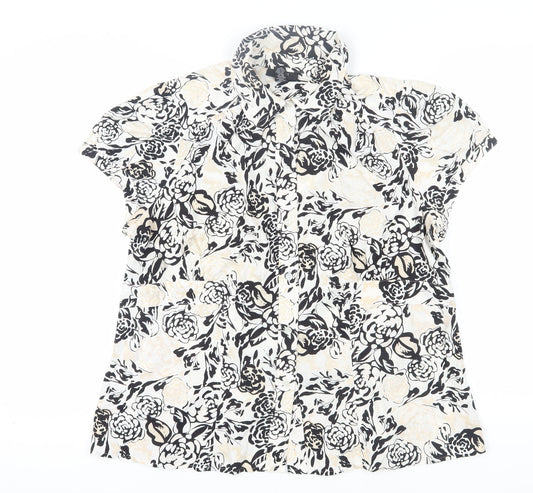 Womens UK Size 16 Alfani Multicoloured  Button-Up