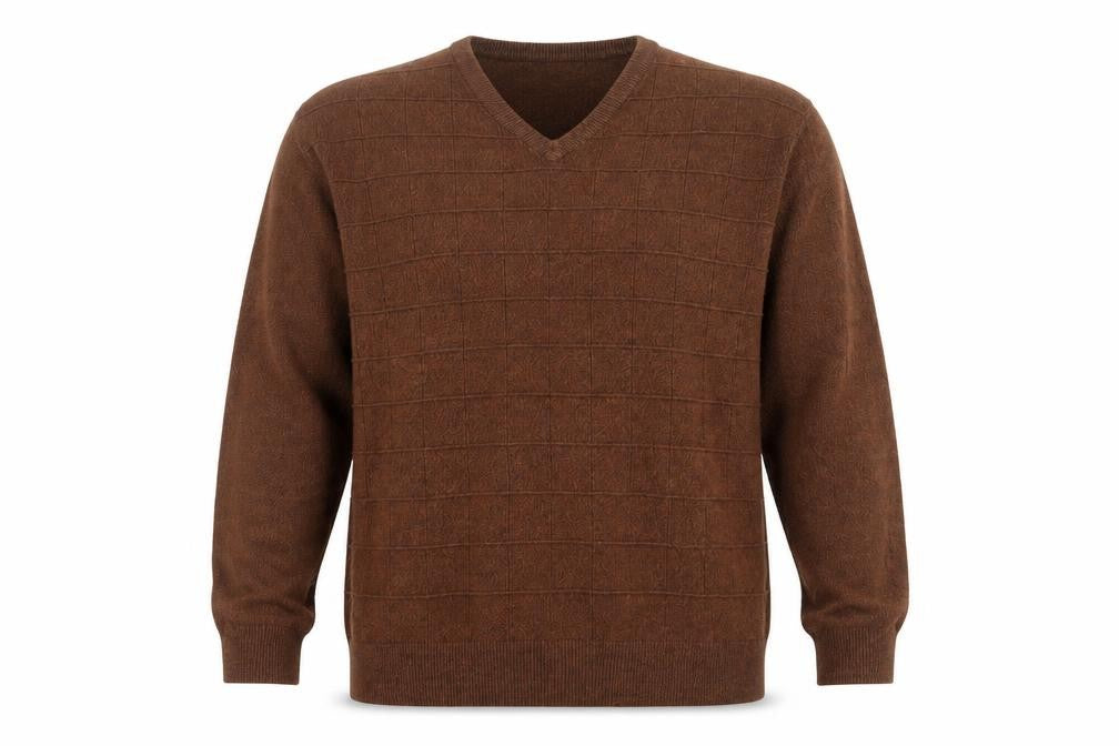 Mens UK Size XL DOCKERS Brown Pullover Jumper