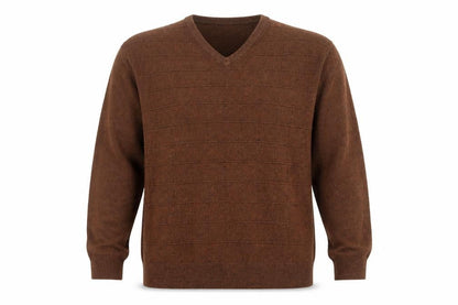 Mens UK Size XL DOCKERS Brown Pullover Jumper