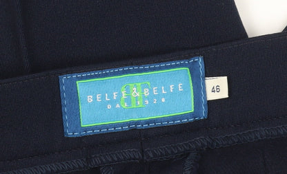 Belfe & Belfe Unisex Blue Jogger Trousers, Size 18