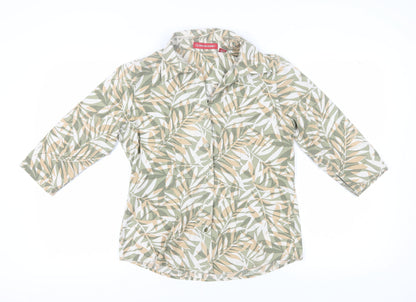 Womens UK Size M Gloria Vanderbilt Multicoloured  Blouse