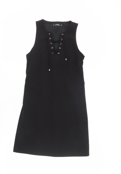 Miss Selfridge Black Women's Petite Sheath Dress