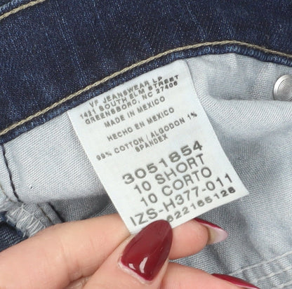 Lee Women's Blue Relaxed Straight Jeans Size 10