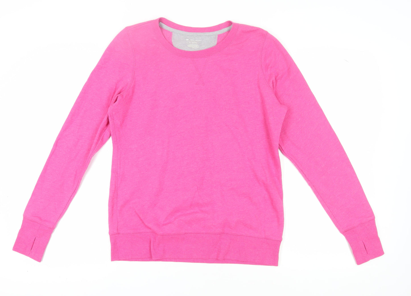 Tek Gear Women's Pink Pullover Sweatshirt, M, Casual Comfort