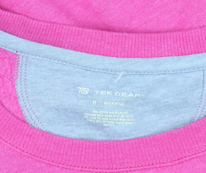 Tek Gear Women's Pink Pullover Sweatshirt, M, Casual Comfort