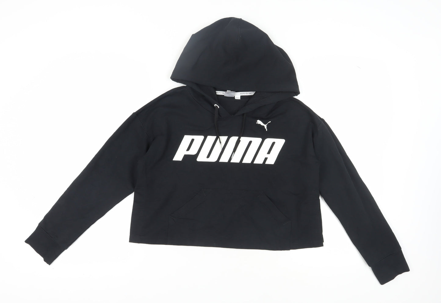 Puma Women's Black Pullover Hoodie 2XS