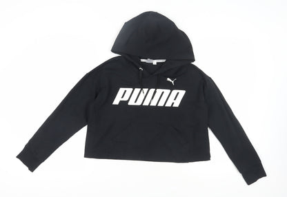 Puma Women's Black Pullover Hoodie 2XS