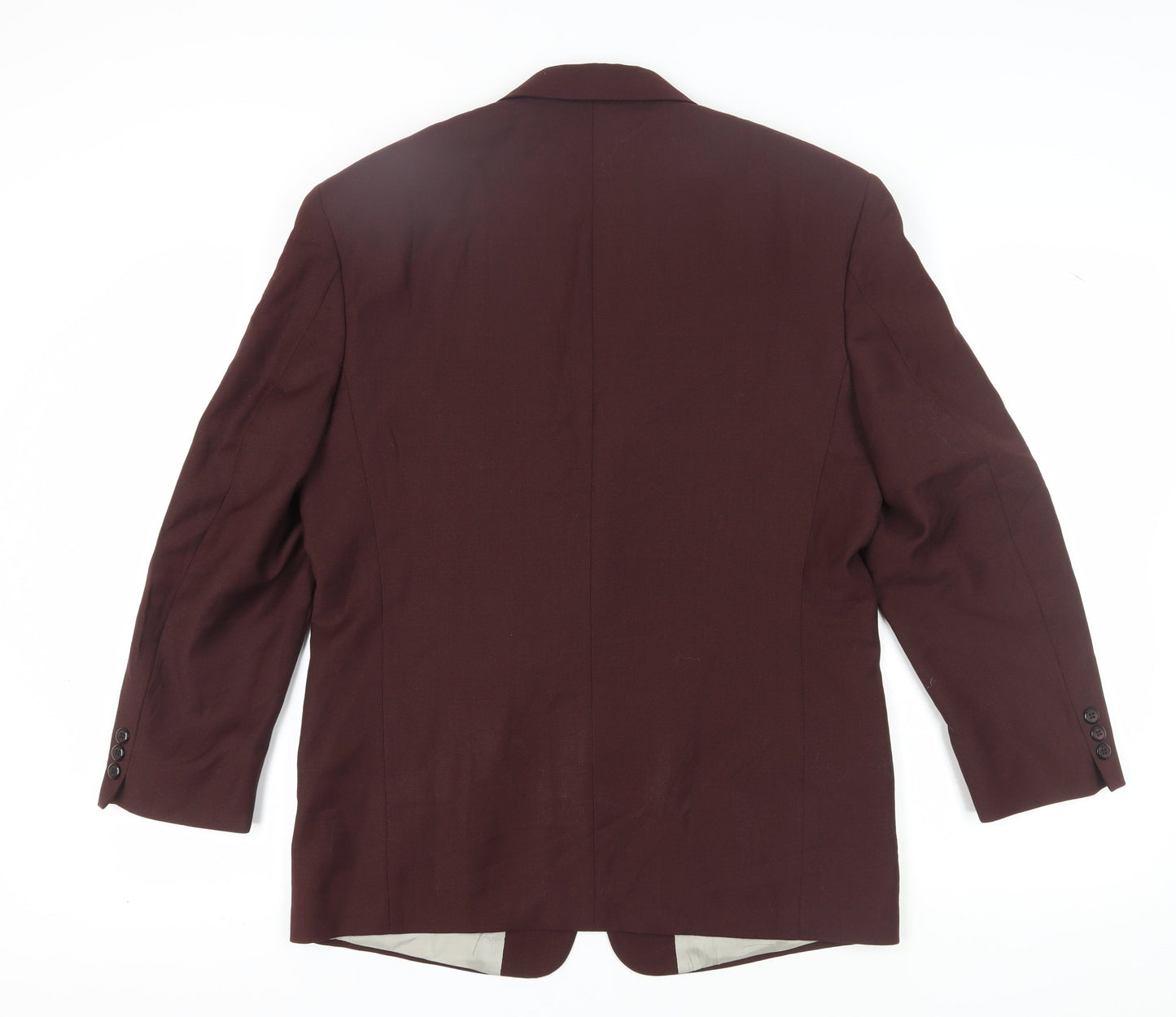 Gianni Valente Men's Brown Blazer, Size 40S, Business Wear