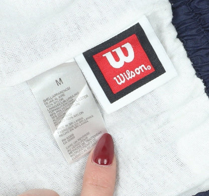 Wilson Men's Blue Windbreaker Trousers M