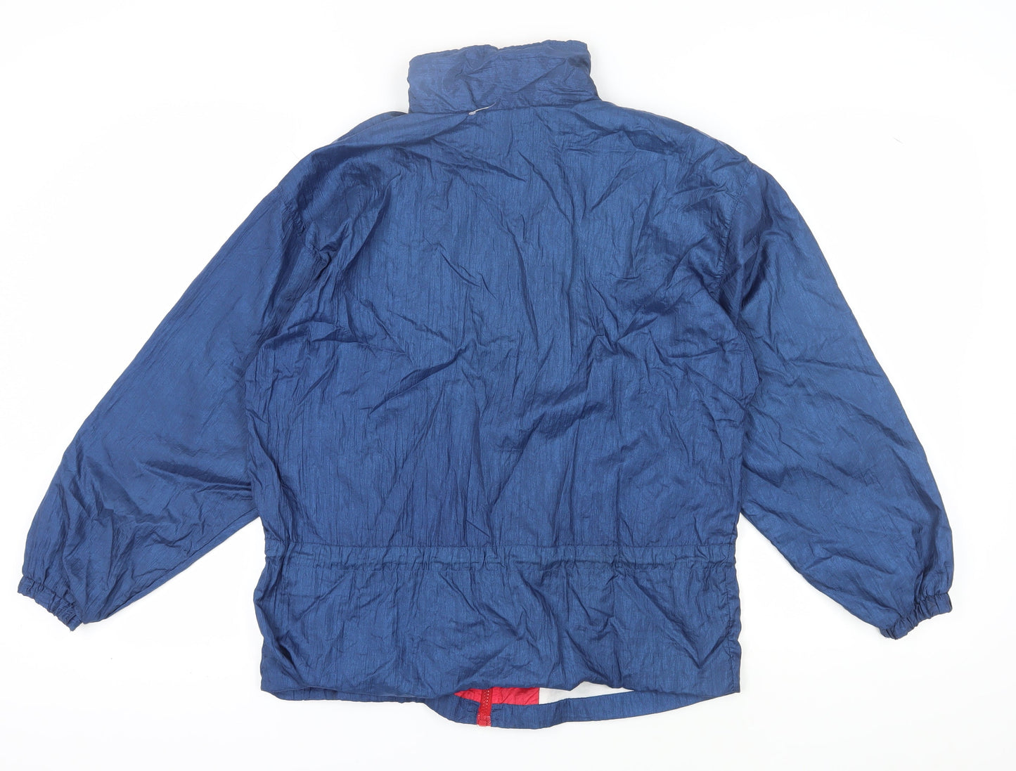 Active Stuff Men's Blue Windbreaker Jacket - Size S