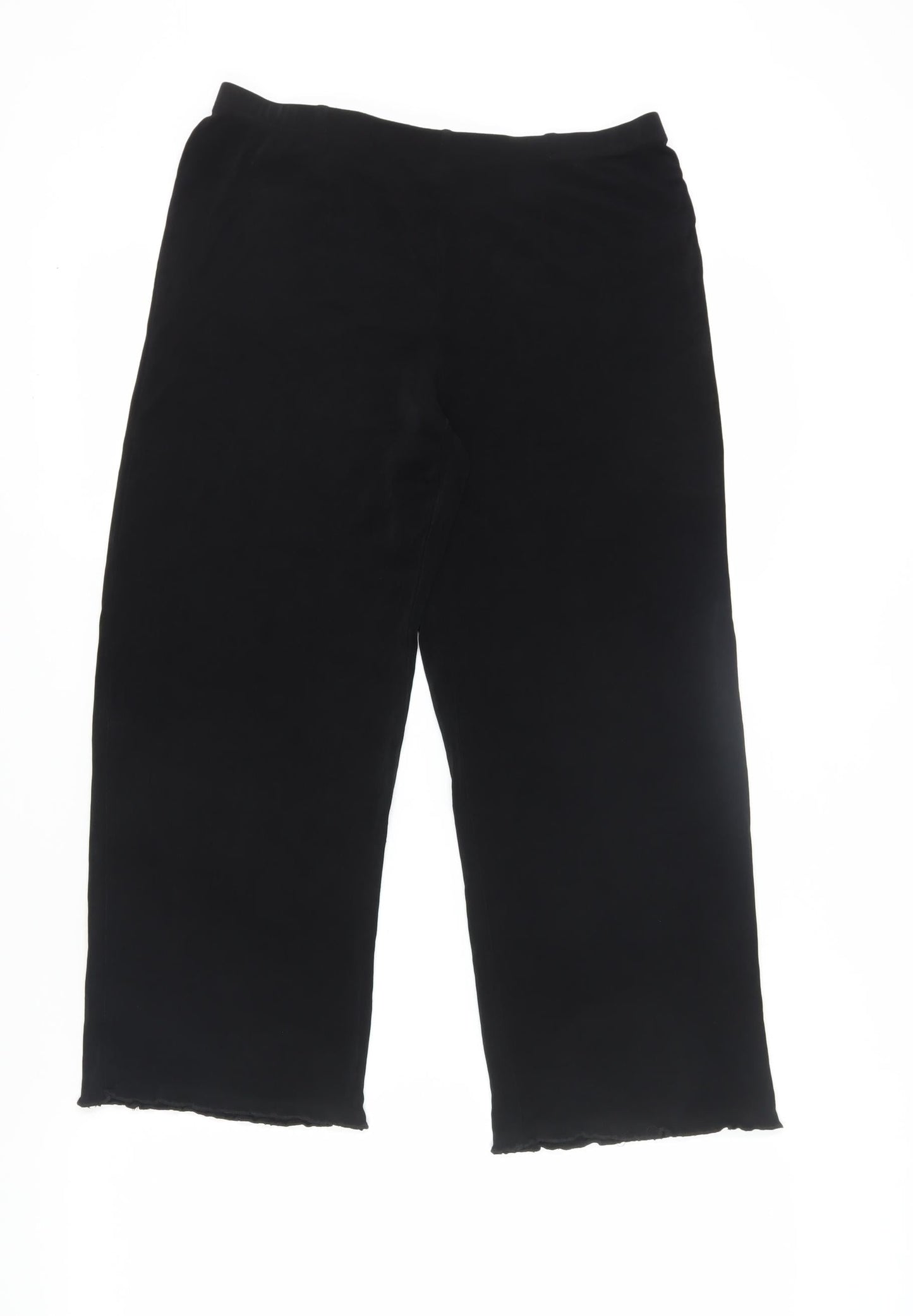 Coldwater Creek Women's Black Straight Trousers, S, Casual